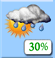 Cloudy, Light Rain Showers Cloudy, Light Rain Showers